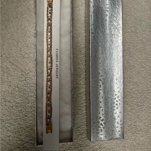 Gold and Blue Fashion Jewelry Bracelet